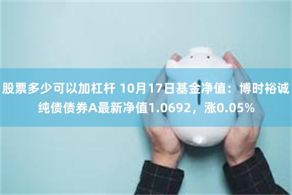 股票多少可以加杠杆 10月17日基金净值：博时裕诚纯债债券A最新净值1.0692，涨0.05%