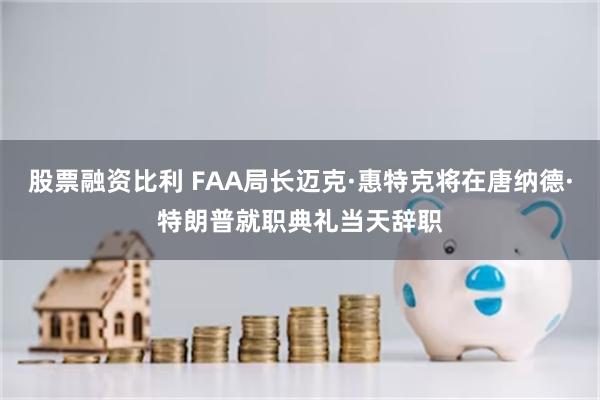 股票融资比利 FAA局长迈克·惠特克将在唐纳德·特朗普就职典礼当天辞职